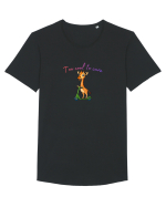 Too cool to care  Tricou mânecă scurtă guler larg Bărbat Skater
