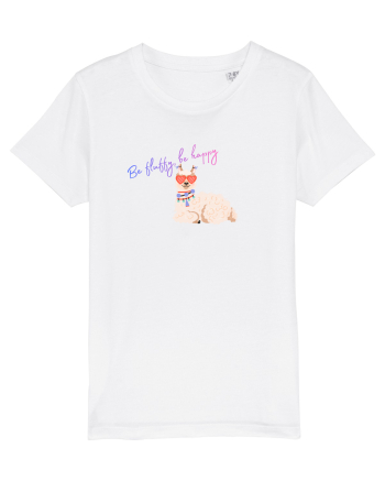 Be fluffy,be happy  White
