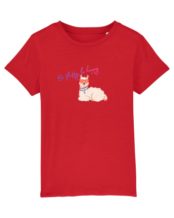 Be fluffy,be happy  Red