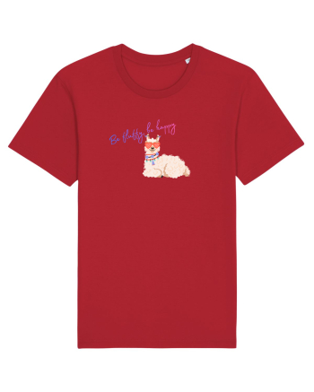 Be fluffy,be happy  Red