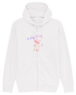 Be fluffy,be happy  Hanorac cu fermoar Unisex Connector