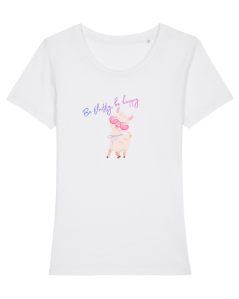 Be fluffy,be happy  White