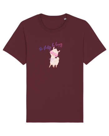 Be fluffy,be happy  Burgundy