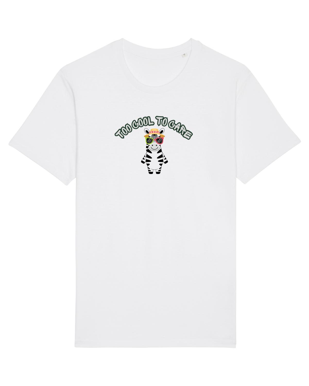 Tricou mânecă scurtă Unisex Rocker White