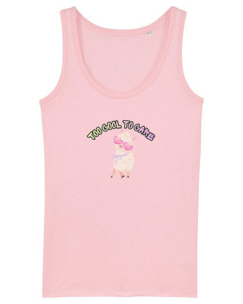 Too cool to care  Cotton Pink