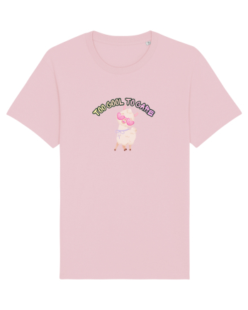 Too cool to care  Cotton Pink