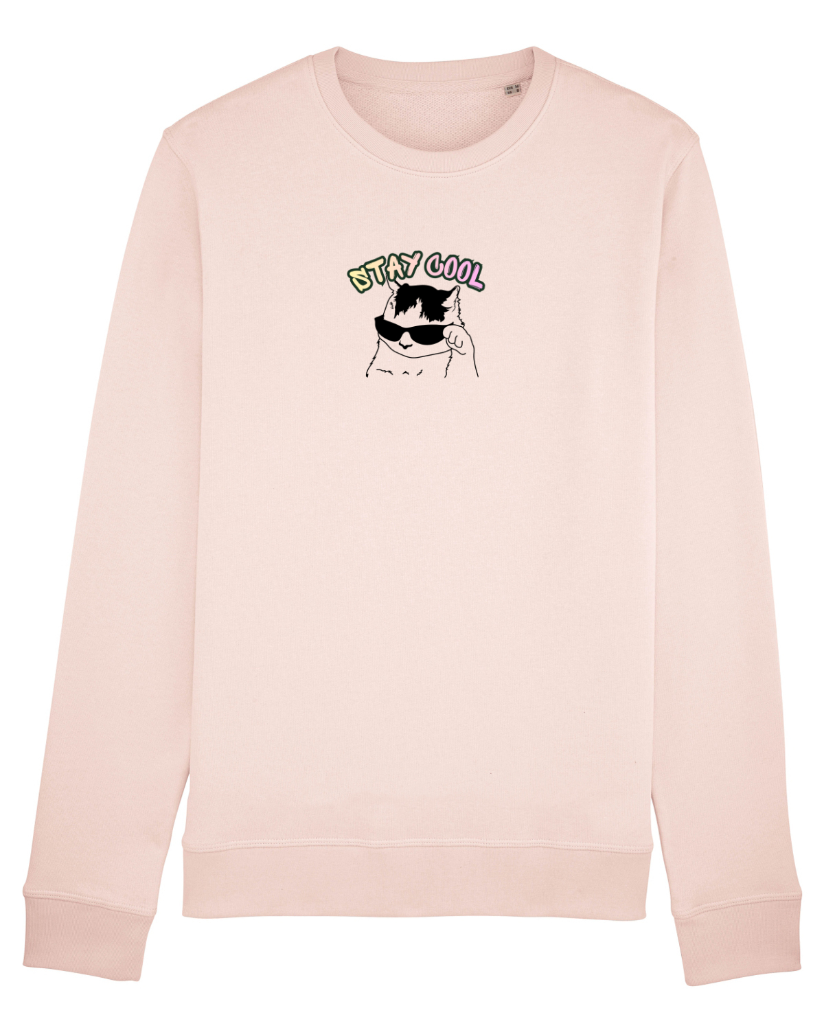 Bluză mânecă lungă Unisex Rise Candy Pink
