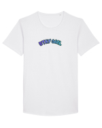 Stay cool  Tricou mânecă scurtă guler larg Bărbat Skater