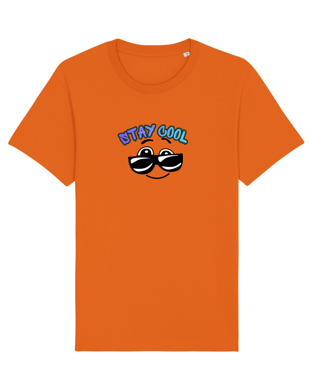 Tricou mânecă scurtă Unisex Rocker Bright Orange