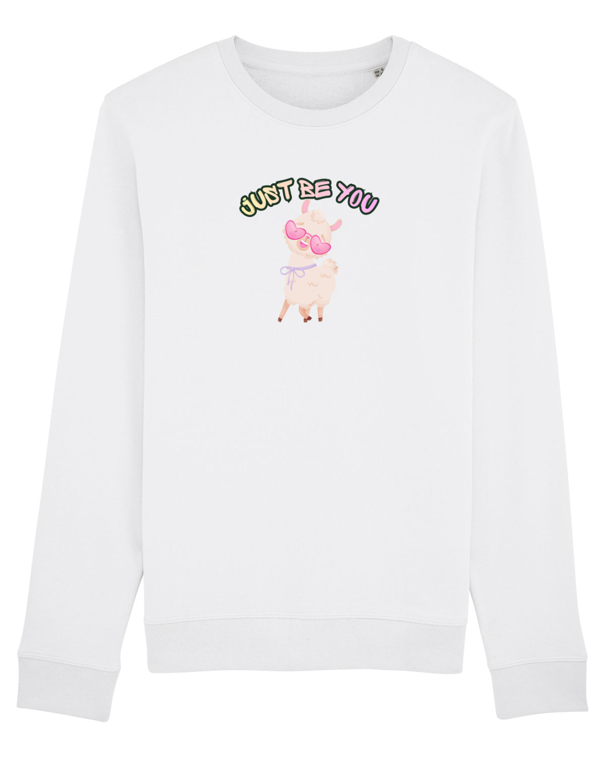 Bluză mânecă lungă Unisex Rise White
