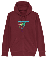 Too cool to care  Hanorac cu fermoar Unisex Connector