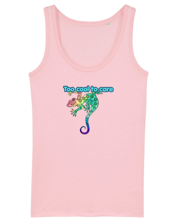 Too cool to care  Cotton Pink