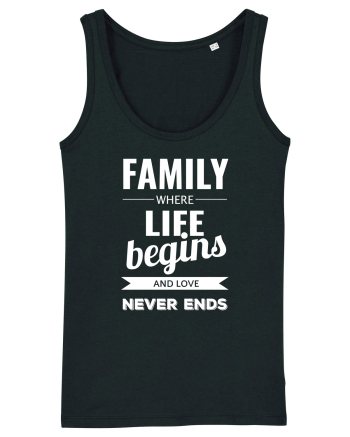 Tricou familist Black