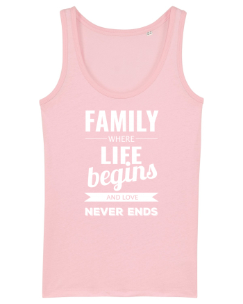 Tricou familist Cotton Pink