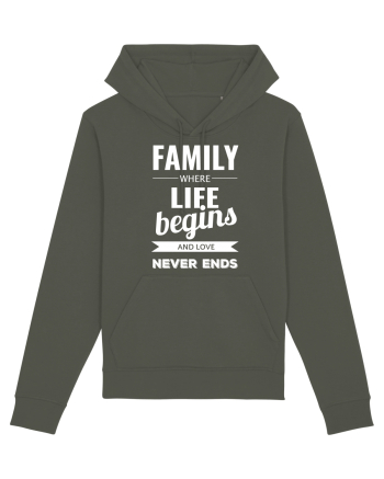Tricou familist Khaki