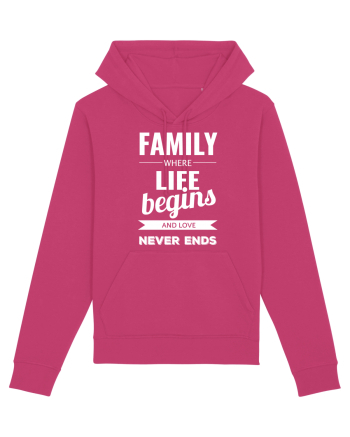 Tricou familist Raspberry