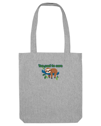 Too cool to care  Heather Grey