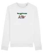 Too cool to care  Bluză mânecă lungă Unisex Rise