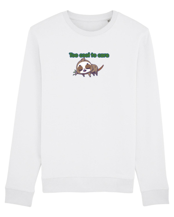 Too cool to care  Bluză mânecă lungă Unisex Rise