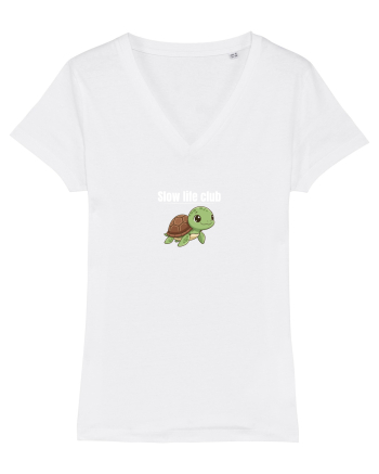 Slow life club  White