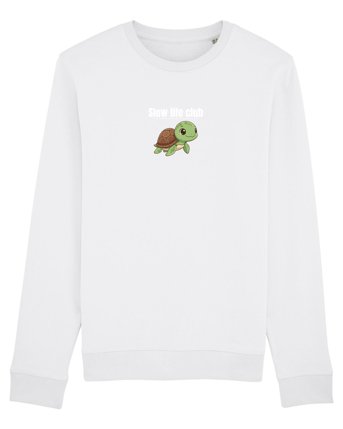 Bluză mânecă lungă Unisex Rise White
