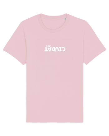 Un ciudat (alb) Cotton Pink