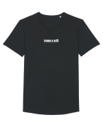 Lenea e artă  Tricou mânecă scurtă guler larg Bărbat Skater