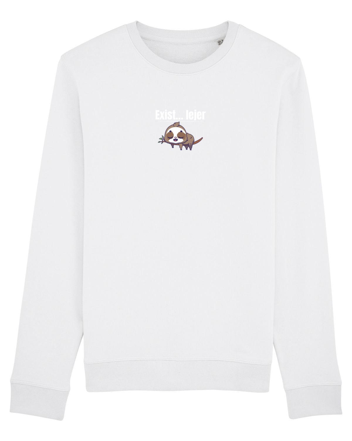 Bluză mânecă lungă Unisex Rise White