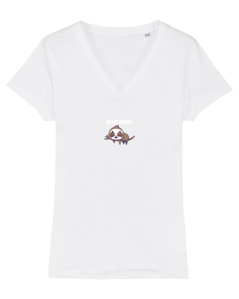 Do not disturb  White