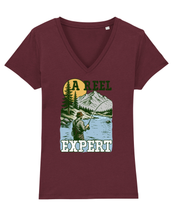 A Reel Expert Burgundy