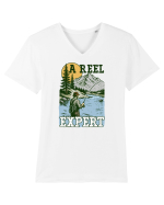 A Reel Expert Tricou mânecă scurtă guler V Bărbat Presenter