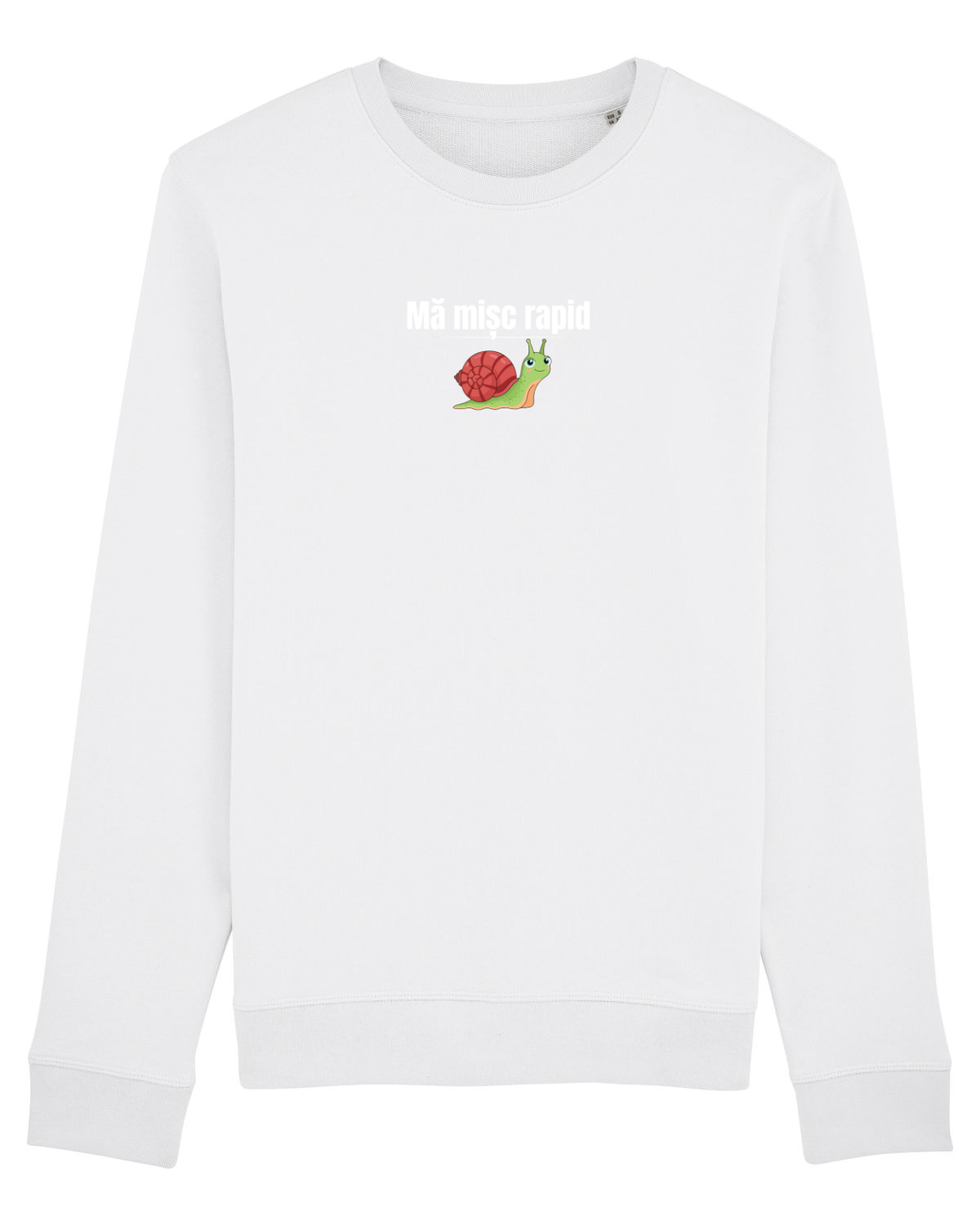 Bluză mânecă lungă Unisex Rise White