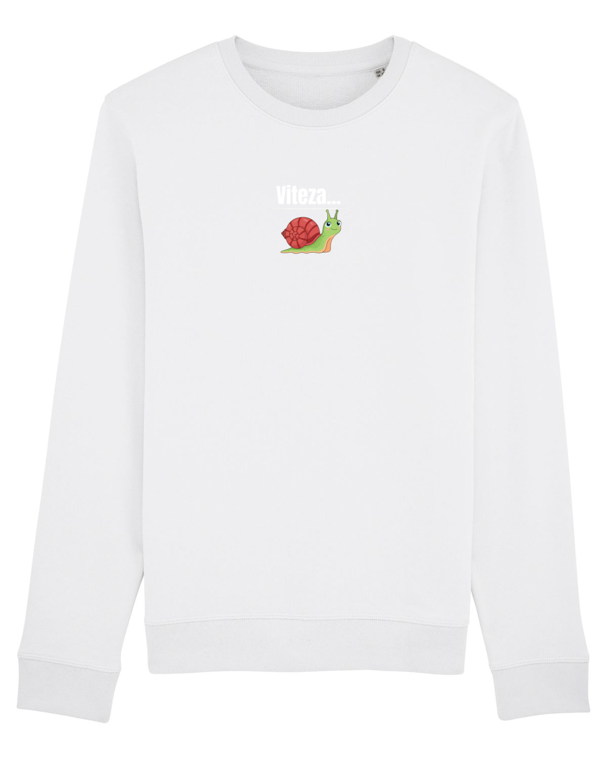 Bluză mânecă lungă Unisex Rise White
