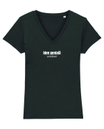 Idee genială... nerealizată  Tricou mânecă scurtă guler V Damă Evoker