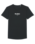 Mă grăbesc... greșit  Tricou mânecă scurtă guler larg Bărbat Skater