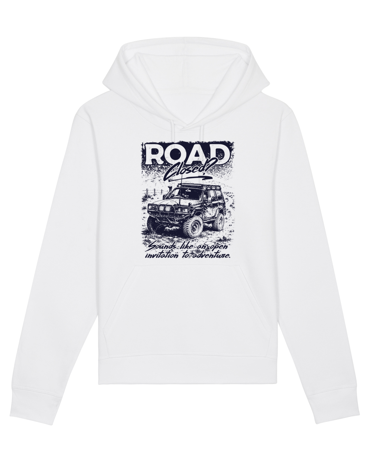 Hanorac Unisex Drummer White
