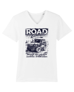 Road Closed? Tricou mânecă scurtă guler V Bărbat Presenter