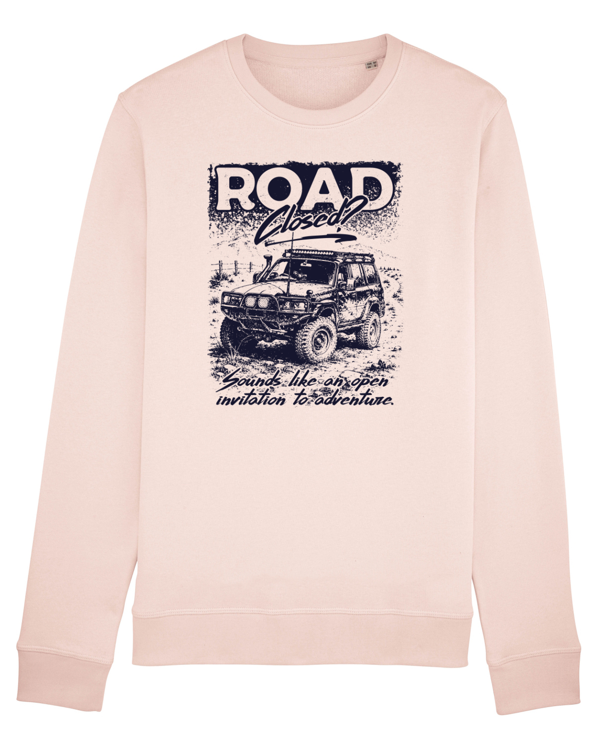 Bluză mânecă lungă Unisex Rise Candy Pink