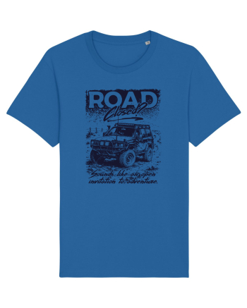 Road Closed? Royal Blue