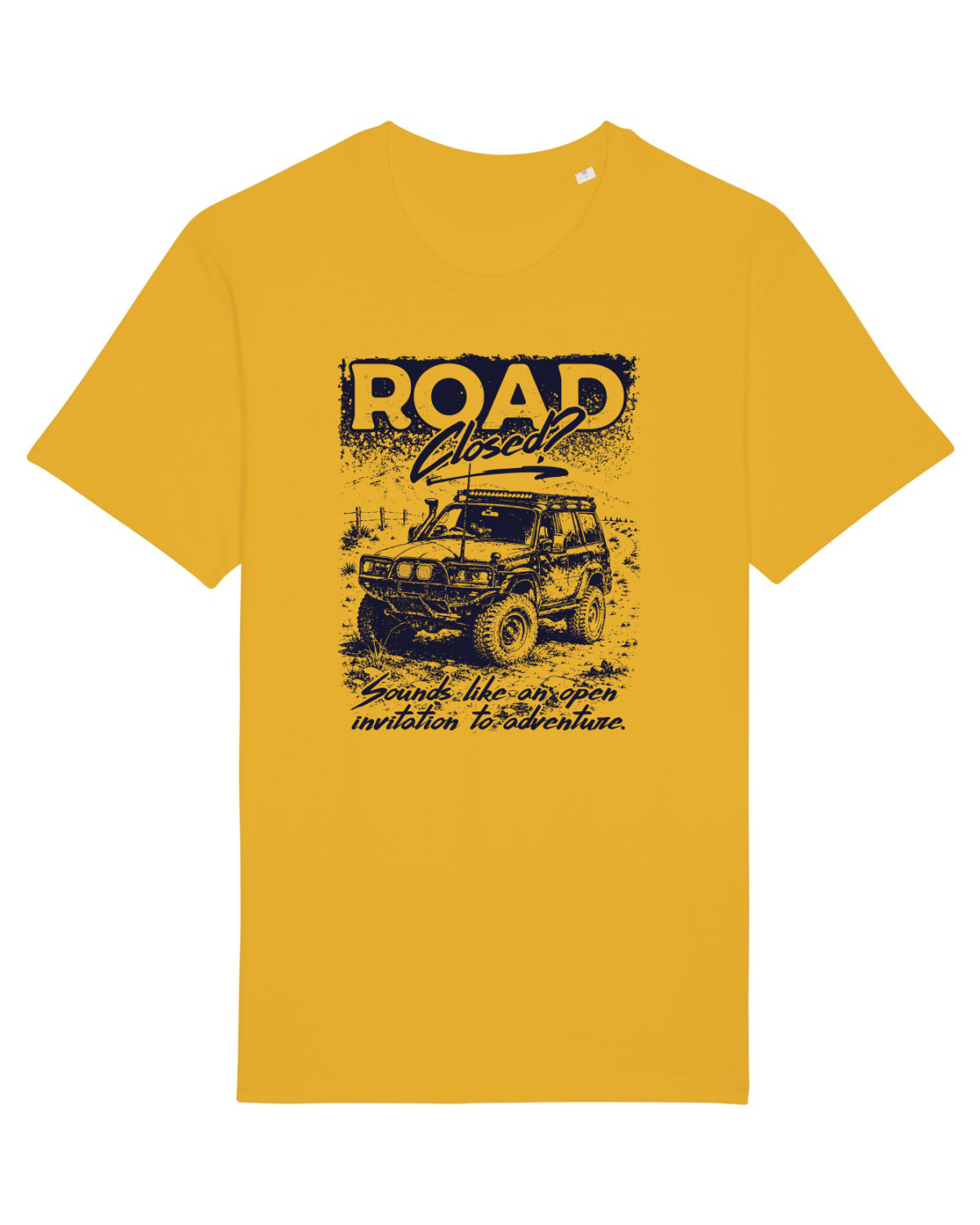 Tricou mânecă scurtă Unisex Rocker Spectra Yellow