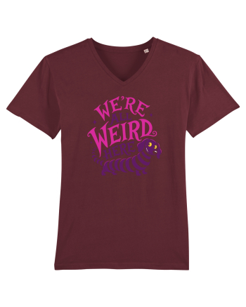We’re All Weird Here – Cățel ciudat și adorabil Burgundy