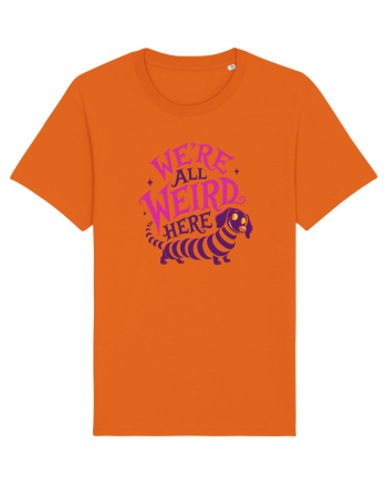 We’re All Weird Here – Cățel ciudat și adorabil Bright Orange