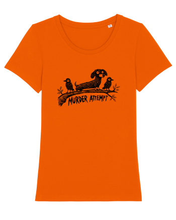 Murder Attempt – Teckel și ciori amuzante Bright Orange