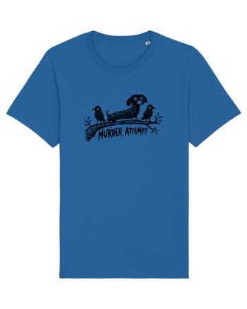 Murder Attempt – Teckel și ciori amuzante Royal Blue