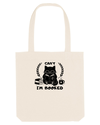 Can’t I’m Booked – Pisică iubitoare de cărți Natural