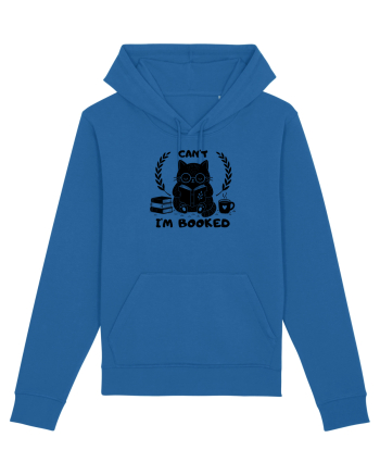 Can’t I’m Booked – Pisică iubitoare de cărți Royal Blue