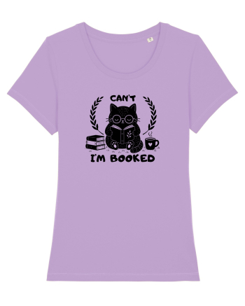 Can’t I’m Booked – Pisică iubitoare de cărți Lavender Dawn
