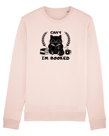 Can’t I’m Booked – Pisică iubitoare de cărți Candy Pink