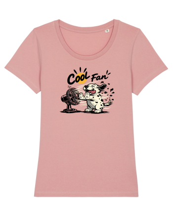 Cool Fan – Cățel amuzant care se răcorește la ventilator Canyon Pink