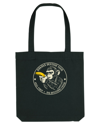 Banana Defense Club – Maimuță funny cu banană Black